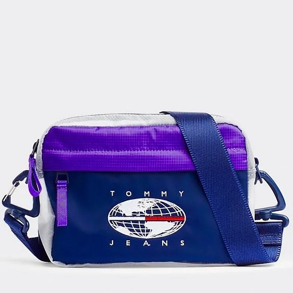 NWT Tommy Hilfiger Bag Crossbody Crossover Messenger Mens Womens Camera Jeans - Picture 11 of 11